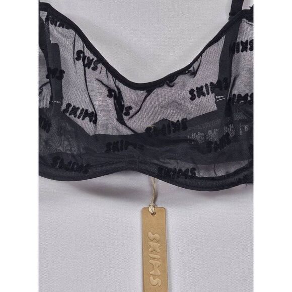 Skims Ultra fine mesh bra Nwt - Picture 3 of 10